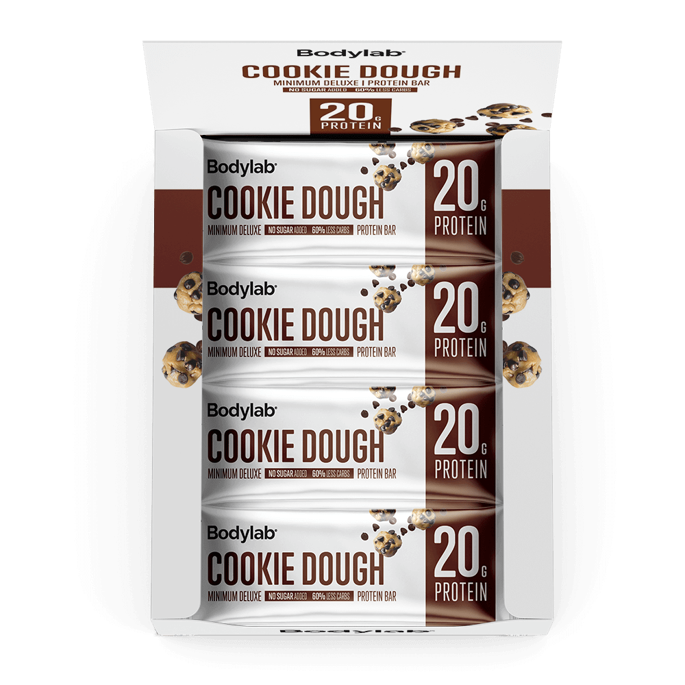 Bodylab Minimum Deluxe Protein Bar (12 x 65 g) - Cookie Dough