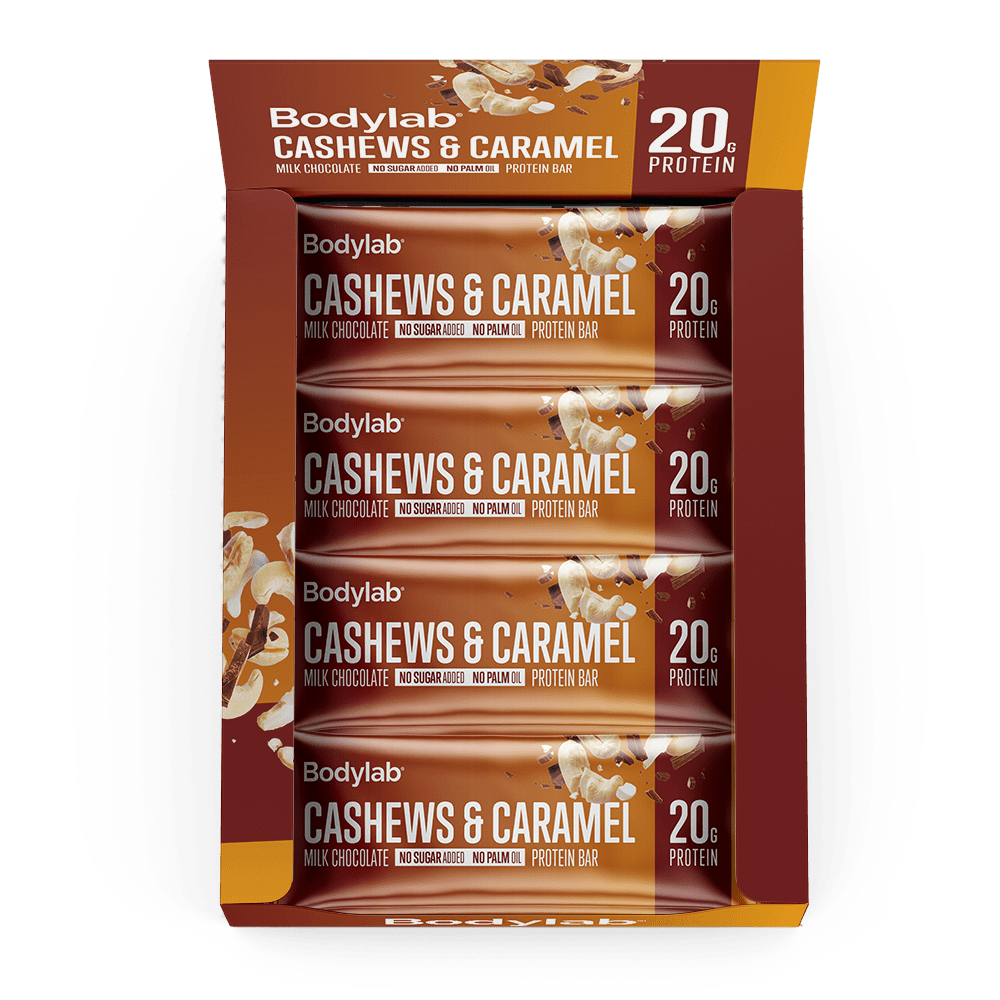 Bodylab Protein Bar (12 x 55 g) - Cashews & Caramel