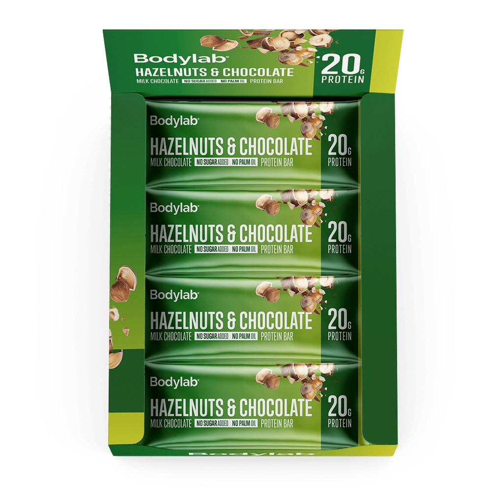 Bodylab Protein Bar (12 x 55 g) - Hazelnuts & Chocolate